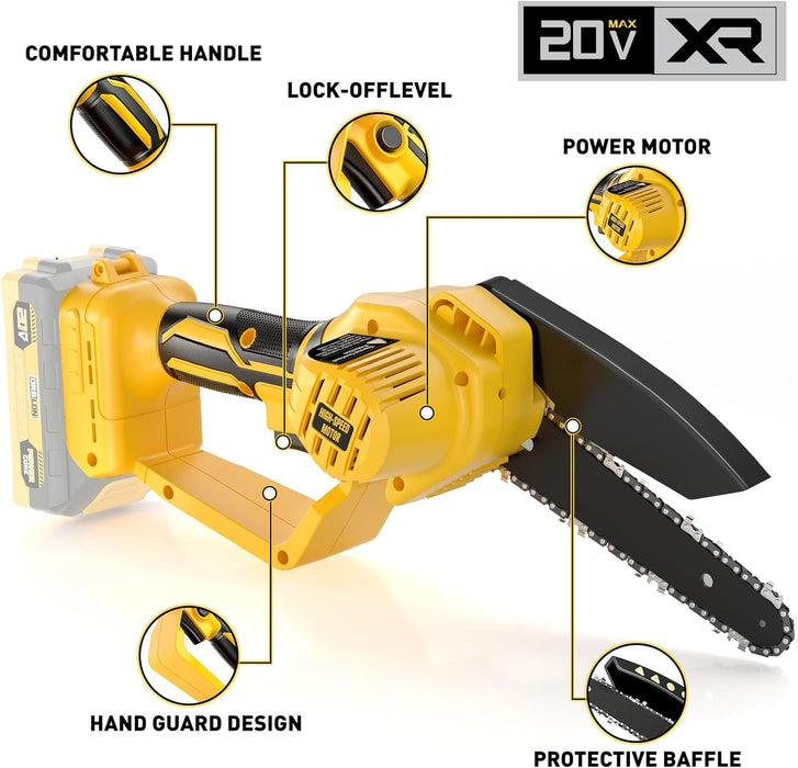 ORBLON 20V 6 Inch  Cordless Mini Chainsaw(No Battery) (OCST6-Y)