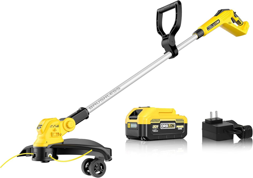15‘’ Cordless String Trimmer for Dewalt 20V Battery (Battery Included) (OST15)